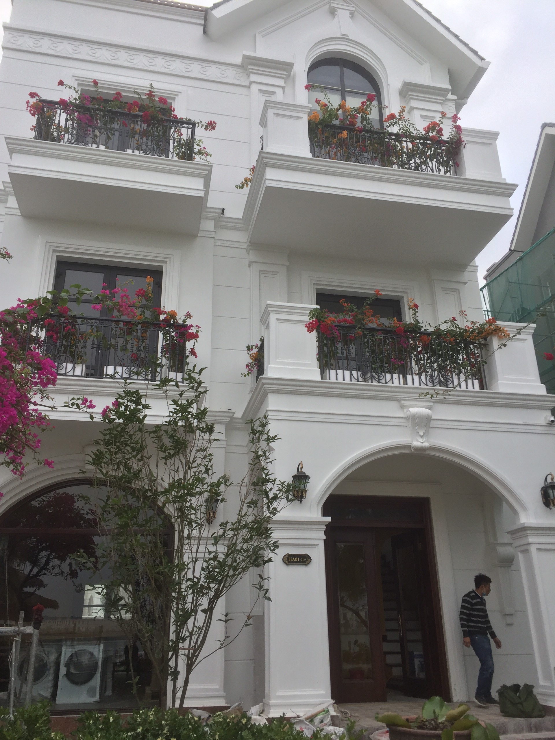 Hệ thống 08 mắt Camera cho biệt thự Hải Âu 1 – Ocean Park
